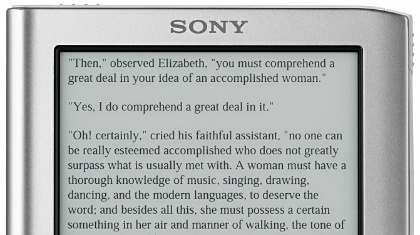 Sony Reader PRS-350 с экраном E-Ink Pearl